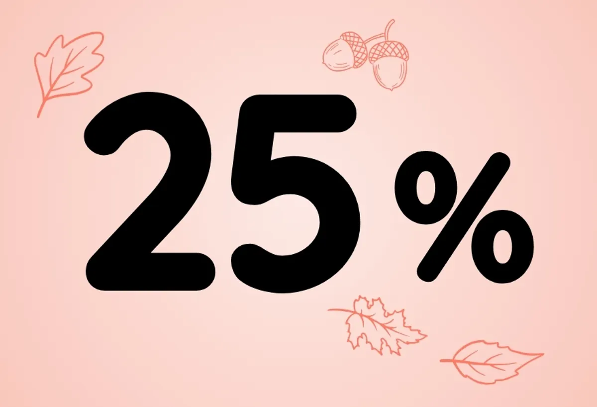 25% ab 39 €